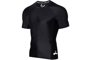 LAFROI Men's Long Sleeve UPF 50+ Baselayer Skins Performance Fit Compression Rash Guard-CLY02D