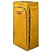 Rubbermaid Commercial RCP 9T80 YEL Yellow Vinyl Cleaning Cart Bag, 26 gal, 17 1/2