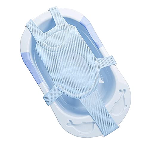 Universal Baby Bath Seat Support Net with Soft Headrest,Breathable