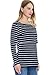 Smallshow Women's Maternity Long Sleeve Nursing Tops with Lift Up Breastfeeding Access Navy Medium