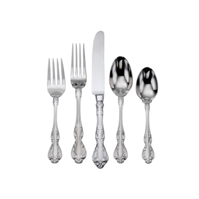 Oneida Mandolina 65 Piece Fine Flatware Set, Service for 12, 18/10 Stainless Steel LAVORIST