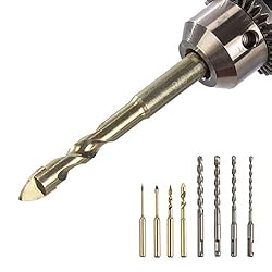 FYARES 8PCS SDS Shank Masonry Drills,Rotary Hammer