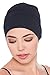 Deresina Headwear Unisex Indoors Cotton Beanie (Black)