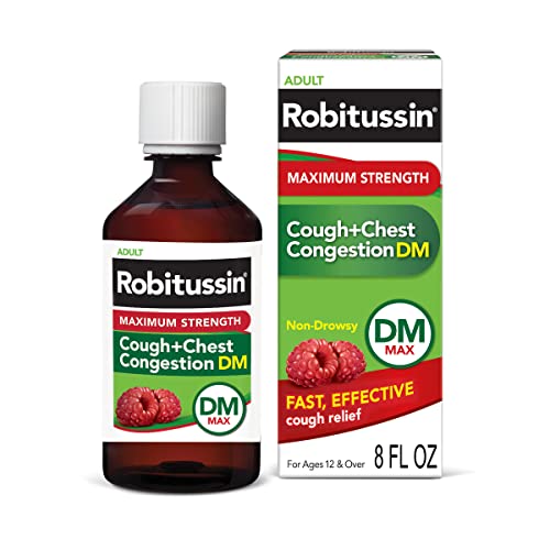 Robitussin Adult Maximum Strength Cough + Chest Congestion DM Max (8 fl