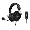 HyperX-Cloud-Alpha-S-PC-Gaming-Headset-71-Surround-Sound-Adjustable-Bass-Dual-Chamber-Drivers-Breathable-Leatherette-Memory-Foam-and-Noise-Cancelling-Microphone-Blackout-HX-HSCAS-BKWW HyperX Cloud Alpha S Blackout – PC Gaming Headset, 7.1 Surround Sound, Adjustable Bass, Dual Chamber Drivers, Chat Mixer…