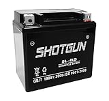 Shotgun Replaces YTX5L-BS for Polaris Predator Outlaw Sportsman 50 80 90 GTX5L-BS ATV Battery