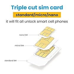 China SIM Card with Calls and Text 4G Network 30