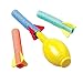 Foam Rocket Launchers Set With Hand Pump - 12 Pack Of 3 1/2” Inch Rockets - For Kids, Parties, Birthdays, Gifts, Party Favors, Etc. - Kidsco