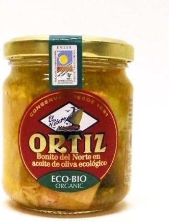 White Tuna in Organic Extra Virgin Olive Oil by Ortiz 140 grams by Conserva Ortiz