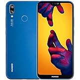 HUAWEI P20 Lite (32GB + 4GB RAM) 5.84" FHD+ Display, 4G LTE Dual SIM GSM Factory Unlocked Smartphone ANE-LX3 - International Model - No Warranty (Klein Blue)