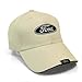 Ford Logo Tag Beige Baseball Cap