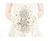 Pavian Advanced Customization Romantic Bride Wedding Holding Bouquet Roses (Ivory A)