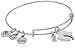 Alex and Ani 2016 Graduation Cap Expandable Rafaelian Silver-Tone Bangle Bracelet