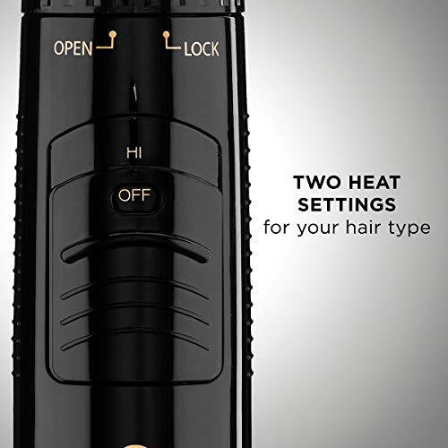 Conair 2in1 Hot Air Brush and Curling Comb, Hair Styling Tools