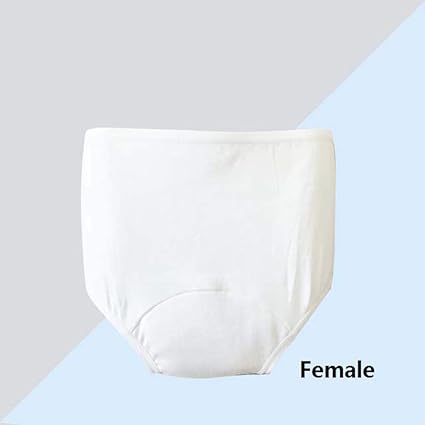 Ljxiioo Wiederverwendbare Trockene Inkontinenz Slips Fur Erwachsene Alternative Zu Windeln Fur Erwachsene Baumwollunterwasche 2 Stuck Female Xl Amazon De Sport Freizeit