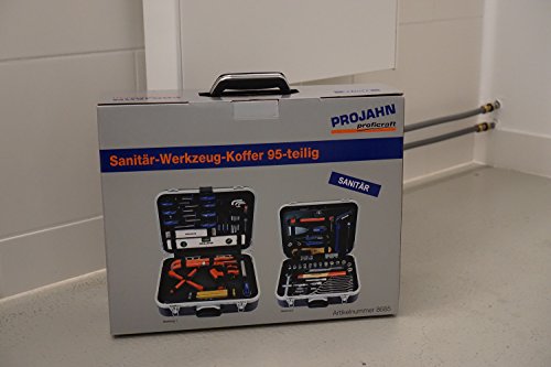 PROJAHN 8685 proficraft Werkzeugkoffer SANITÄR metrisch 6-kant 12,5 / 1/2", 95-tlg – Bild 5