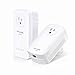 TP-Link AC1200 Wi-Fi Range Extender AV1200 Powerline Edition with Outlet Pass-Through (TL-WPA8630P KIT)