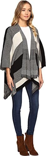 Christin Michaels Womens Gracen Striped Shawl