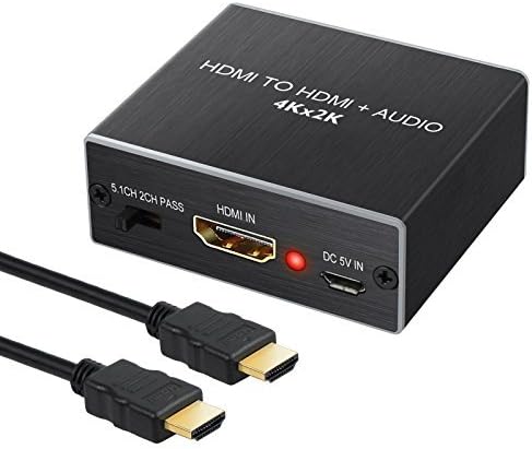 Proster HDMI Audio Extractor Converter HDMI to Optical Toslink SPDIF
