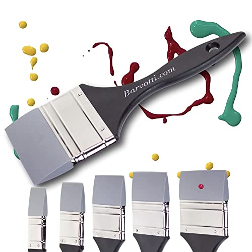 Barvotti Silicone Color Shaper Brush (Mottler) a Flat SharpEdged