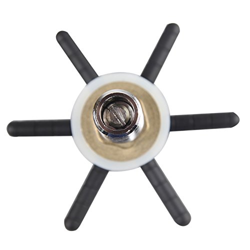 YBB Professional Cup Washing Machine Table Glass Rinser Copper Plating + Plastic Rod for Household/Bar Coffee Shop (Counter Top)