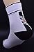 Gosuban Low Cut Compression Sock for Women and Men Plantar Fasciitis Sock Heel Ankle & Arch Support (White,Medium)