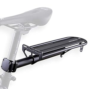 Fiets Zadelpen Mount, Achter Fietsenrek Carrier, Mountainbike Telescopische Carrier Fietsapparatuur Accessoires voor…