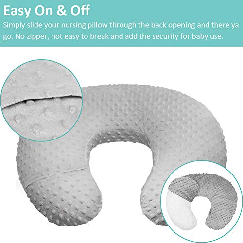 3 Breastfeeding+Slipcover+Washable+Breathable+Pack+Grey