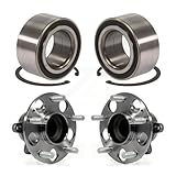 Front Rear Wheel Bearing And Hub Assembly Kit For