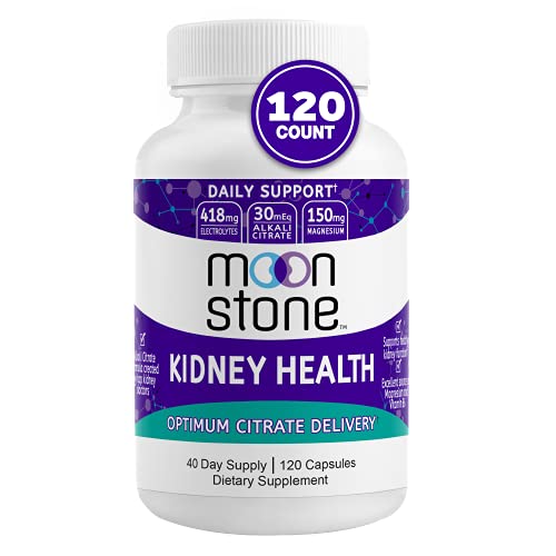 Moonstone Nutrition Kidney Health Capsules Daily Kidney Supplement Kidney Cleanse & Kidney