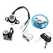 GooDeal Ignition Switch Gas Cap Helmet Seat Lock Key for Honda CMX250 Rebel CA125 95-99