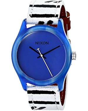 Women's A402-300-00 Mod Acetate Analog Display Japanese Quartz White Watch