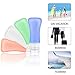 New Travel Bottles Approved Containers, 3oz Silicone Leak Proof Travel Accessories Toiletries and Camping Accessories… (Style 1)