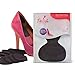 High Heel Pads, High Heel Inserts, Womens High Heel Grips | Heel Snugs | Anti-Slip Shoe Cushions for Blister Prevention | Premium Ladies Insoles To Improve Fit in Shoes Too Big| Black