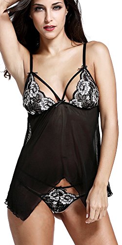 The Victory of Cupid White three-dimensional flowers embroidered babydoll