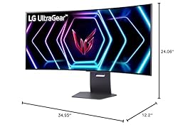 LG 39GS95QE Ultragear OLED Curved Gaming Monitor