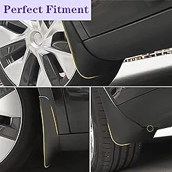 YLOXFW Car Mudguard Mud Flaps for T-oy-OTA Innova