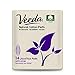 Veeda Natural Cotton Day Pads for Women - Heavy Flow Absorbent Ultra-Thin Feminine Pads with Wings - Hypoallergenic Period pads - Unscented & Chlorine free Sanitary Napkins - 14 Count