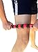 Elite Massage Roller Stick Targets Sore, Tight Leg Muscles to Prevent Cramps and Release Tension. It's Sturdy, Lightweight, Smooth Rolling and Thankfully This Lifesaver has Comfortable Handles.Red