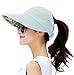 HindaWi Sun Hats for Women Wide Brim UV Protection Visor Floppy Sports Packable Sun Hat Caps