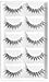Fake Nature Eyelashes, FFLEMON 15 Pairs False Eyelashes, 3 Styles Multi pack in bulk, Super Nature Soft Invisible Stem Lashes, Reusable (W15-1)