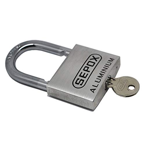 12 Pack Keyed Alike Padlocks - Weatherproof Aluminum Padlocks With Same Key