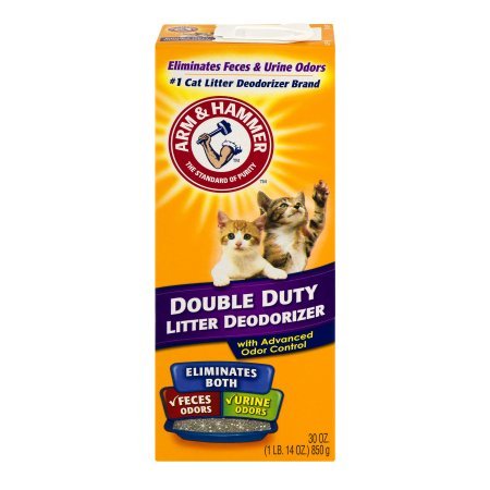 ARM & HAMMER CAT LITTER DEODORIZER POWDER, 30 OUNCE (PACK OF 2)