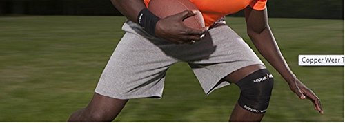 Copper Wear Compression Knee Sleeve, Large - Thumbnail 3
