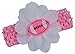 Felt Football Baby and Toddler Girls Headband Fits Newborn to 5 Years