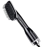 One-Step Hair Dryer & Styler, YaFex Ionic Hot Air Paddle Brush - Blow Dryer Brush For All Hair Types - Powerful, Lightweight & Ergonomic Design