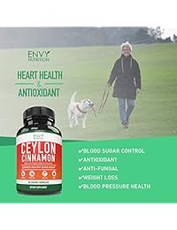 Ceylon Cinnamon Healthy Blood Sugar Support, lowering Blood Pressure, Joint Support,...