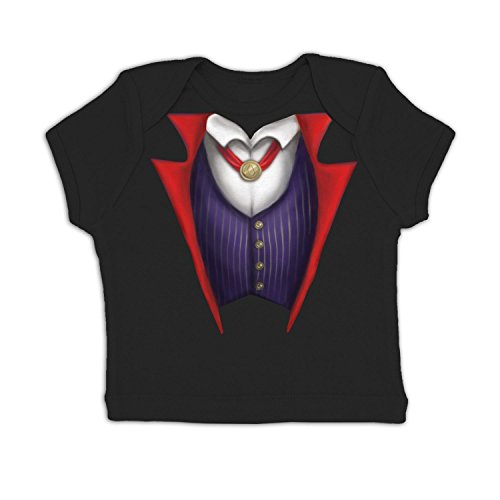 Vampire Costume Baby T-shirt-Black