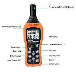 PEAKMETER PM6508 Digital Temperature Humidity