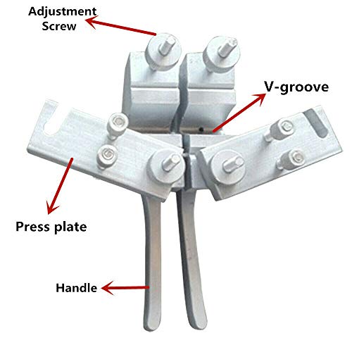 WINUS Tools For PU Round Belt Welding Machine Welding Clamp Aluminum Alloy Multifunction Precision Connector Welding Clamp Tools US Stock